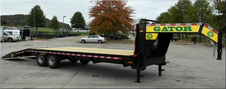 Gooseneck flat bed trailer for sale14k  Cabarrus County, North Carolina